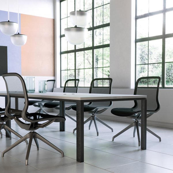 Poltrona direzionale Marilyn MYD4O - con braccioli inclusi- nero - Unisit