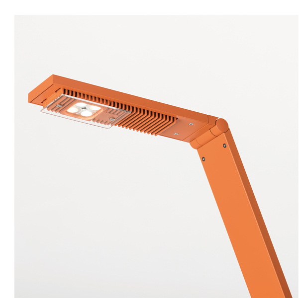 Lampada Luctra Flex portatile - in metallo - 680 lm - arancione - Luctra
