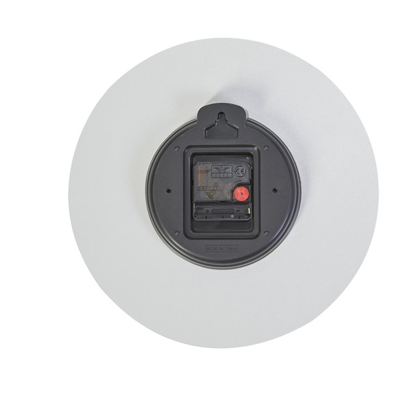 Orologio da parete HorMilena - diametro 30 cm - bianco/legno - Alba