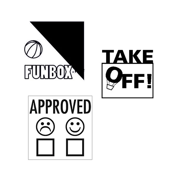 Timbro quadrato 4922 - personalizzabile - 20 x 20 mm - 5 righe - autoinchiostrante - Trodat