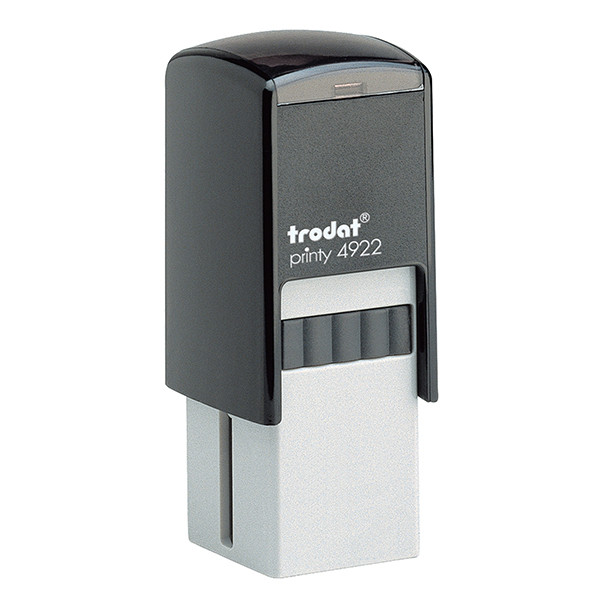 Timbro quadrato 4922 - personalizzabile - 20 x 20 mm - 5 righe - autoinchiostrante - Trodat