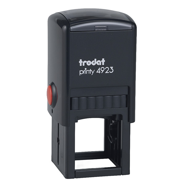Timbro quadrato 4923 - personalizzabile - 30 x 30 mm - 7 righe - autoinchiostrante - Trodat