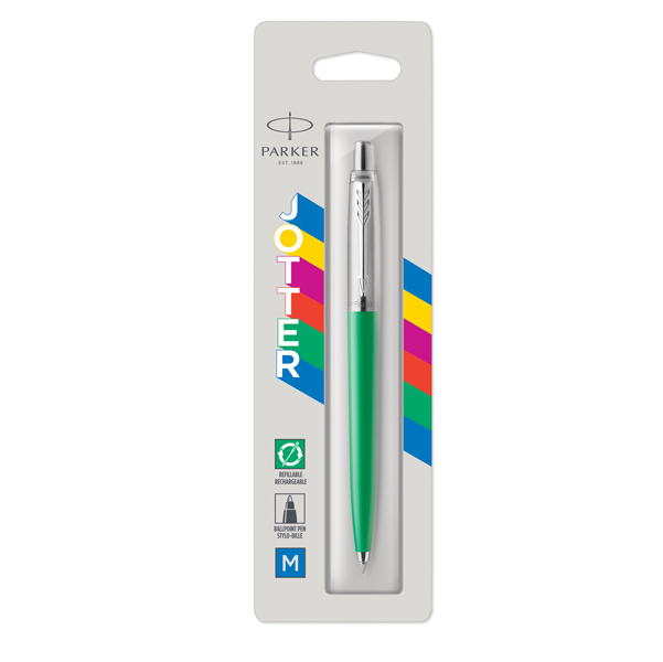 Penna sfera Jotter Original - punta M - fusto verde - Parker