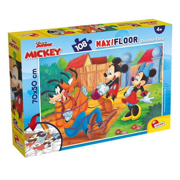 Puzzle Maxi ''Mickey My Friends'' - 108 pezzi - Lisciani
