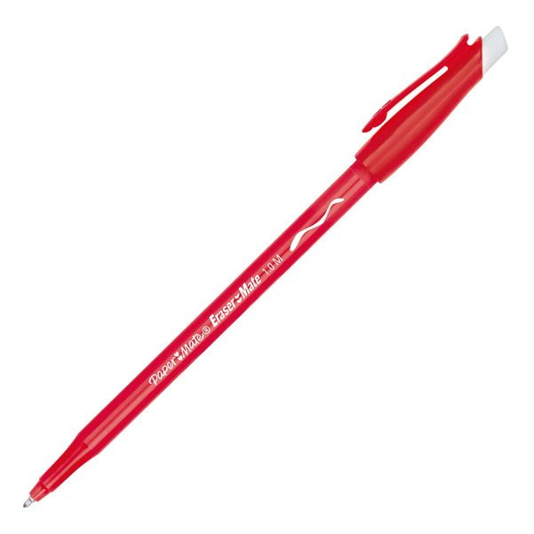Penna sfera Replay 40  anniversario - inchiostro cancellabile - punta 1 mm - rosso - Papermate