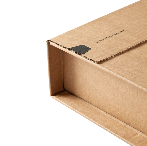 Scatola postale CP 020 - fustellata - 380 x 290 x 80 mm - ColomPac