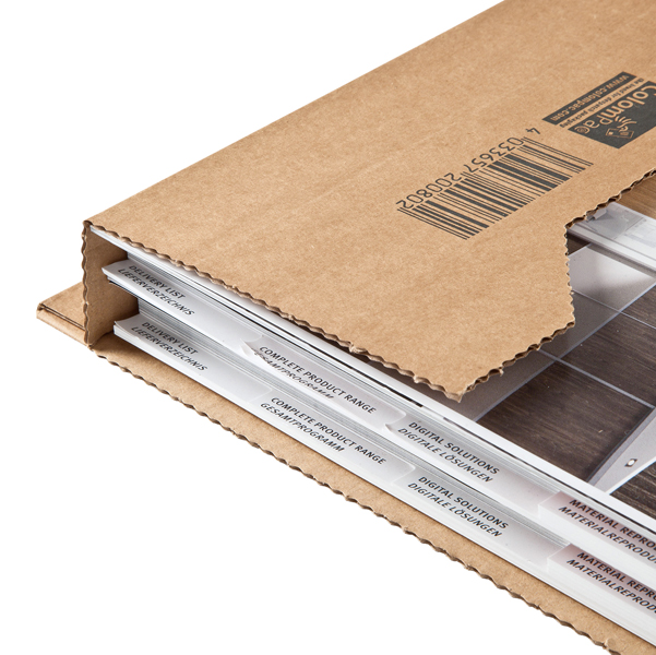 Scatola postale CP 020 - fustellata - 380 x 290 x 80 mm - ColomPac