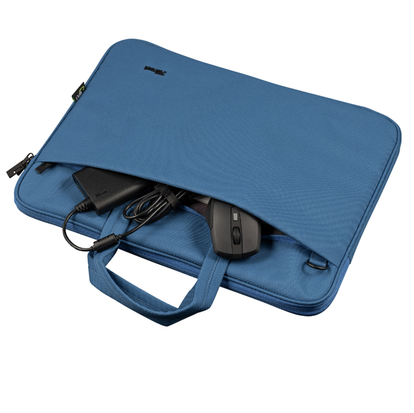 Borsa per notebook Bologna - ecocompatibile - da 16'' - blu - Trust