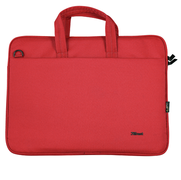 Borsa per notebook Bologna - ecocompatibile - da 16'' - rosso - Trust