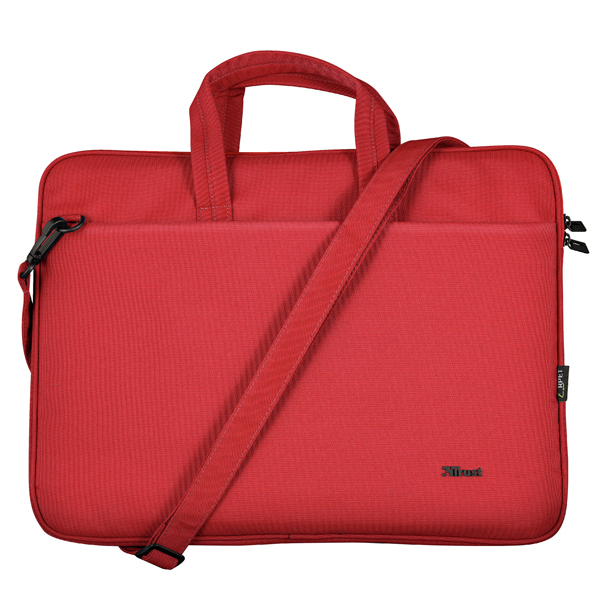 Borsa per notebook Bologna - ecocompatibile - da 16'' - rosso - Trust