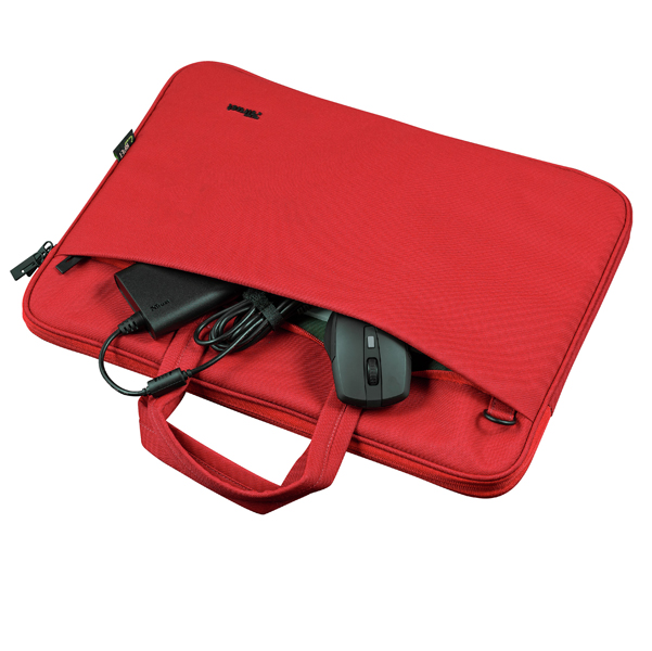 Borsa per notebook Bologna - ecocompatibile - da 16'' - rosso - Trust