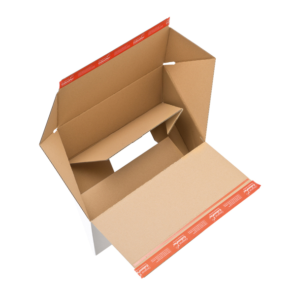 Scatola per spedizione E commerce - 30,6 x 18,6 x 12,7 cm - bianco - Colompac