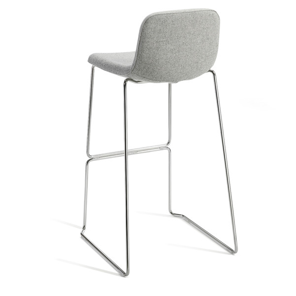 Sgabello Tosca TOS - senza braccioli - grigio chiaro - Unisit