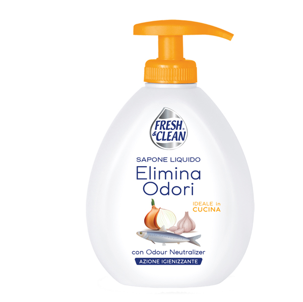 Sapone Gel - liquido - elimina odori - 300 ml - FreshClean