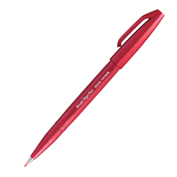 Pennarello Brush Sign Pen - colori assortiti - Pentel - conf. 12 pezzi