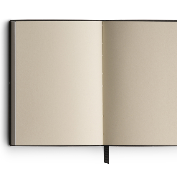 Taccuino Evo Ciak - 9 x 13 cm - fogli bianchi - copertina blu - In Tempo