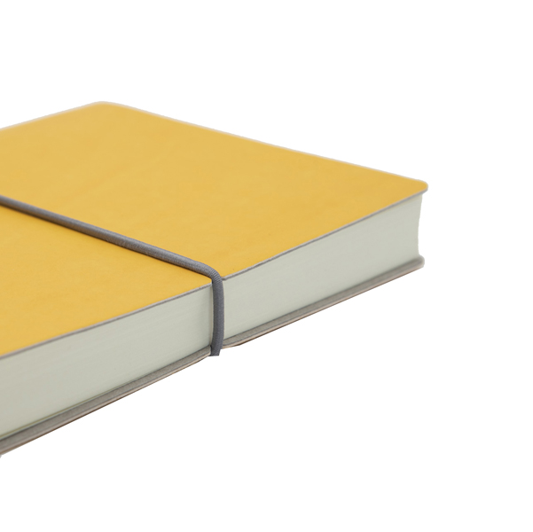 Taccuino Evo Ciak - 9 x 13 cm - fogli a righe - copertina giallo - In Tempo
