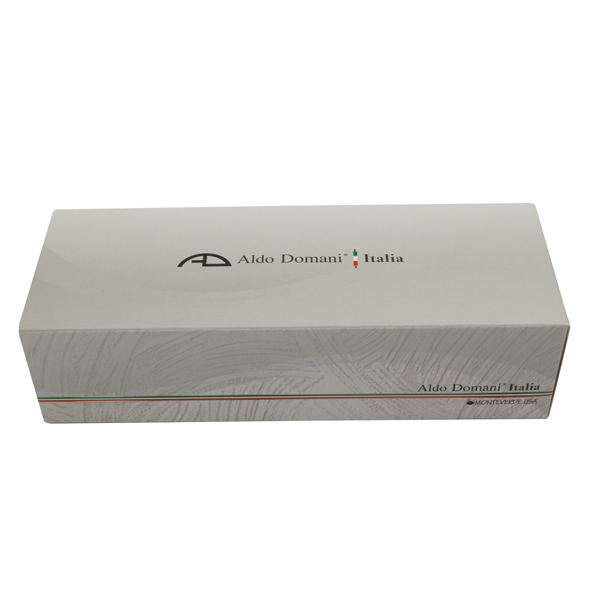 Penna sfera Aldo Domani - punta M - fusto azzurro italia - Monteverde