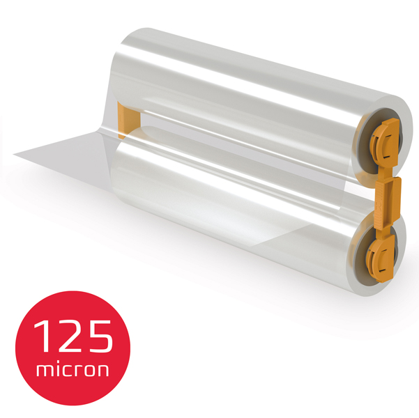 Ricarica cartuccia - film - 125 micron - lucido - per plastificatrice Foton 30 - GBC