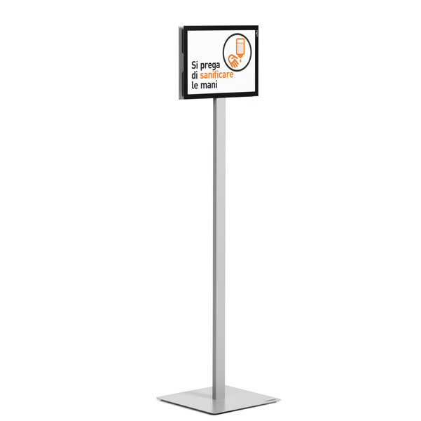 Espositore Info Stand Basic - da pavimento - A4 - Durable