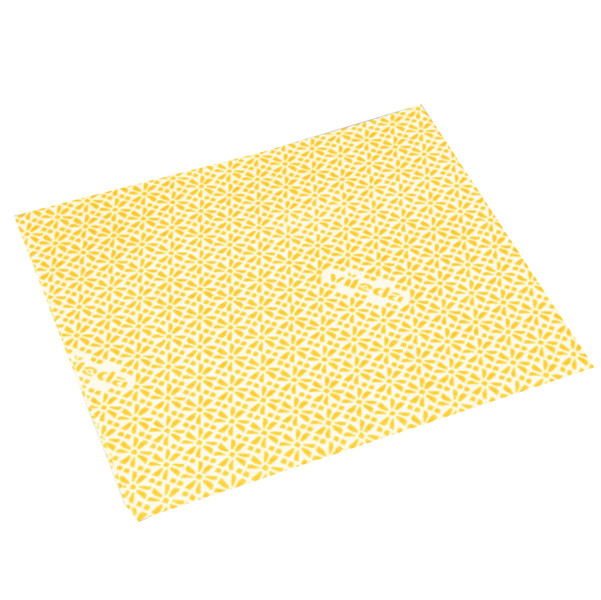 Panno multiuso Wipro - con propriet&agrave; antibatteriche - 36 x 42 cm - giallo - Vileda - conf. 20 pezzi