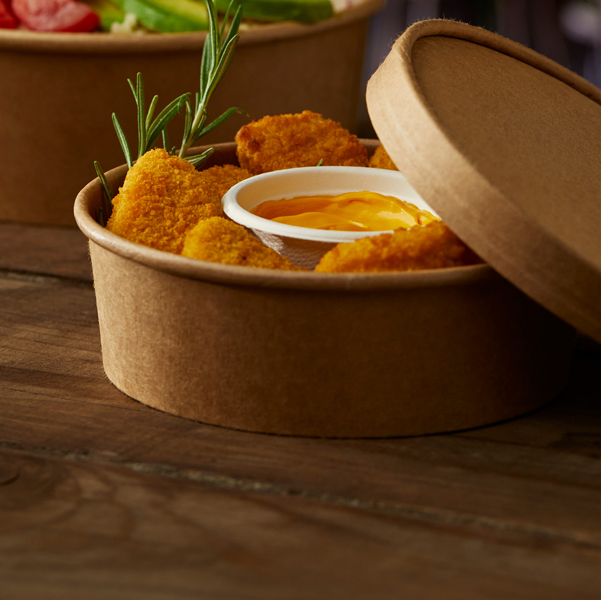 Coperchio Street Food - per insalatiere - D 18,4 cm - trasparente - Leone - conf. 24 pezzi