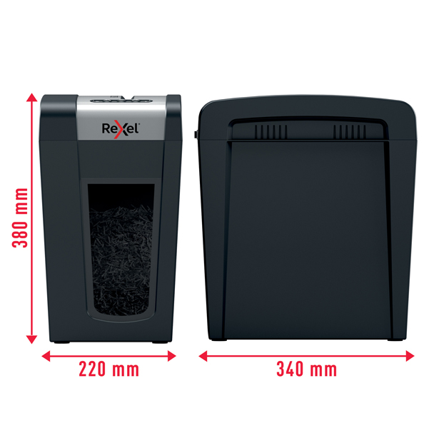 Distruggidocumenti Secure MC6 Slim - a frammenti - Rexel