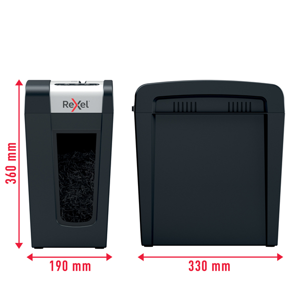 Distruggidocumenti Secure MC4 Slim - a frammenti - Rexel