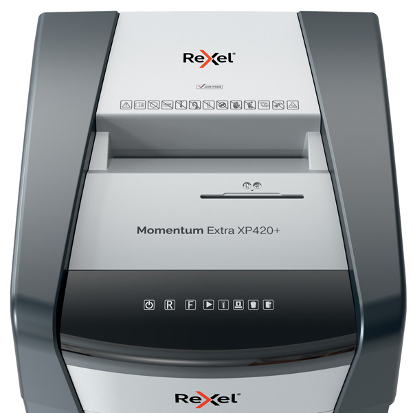 Distruggidocumenti Momentum Extra XP420 + P4 EU - a frammenti - Rexel