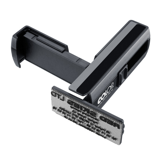 Timbro Pocket Stamp Plus 40 - 23 x 59 mm - 6 righe - autoinchiostrante - nero - Colop