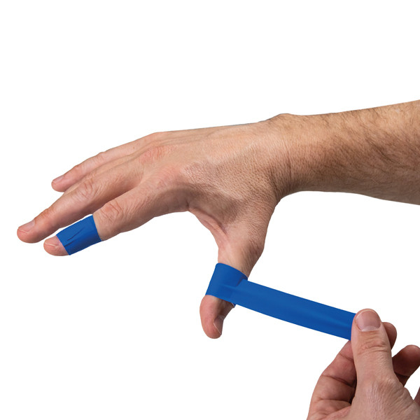 Bendaggio coesivo Detectaplast - per HACCP - 6 cm x 4,5 m - blu - PVS