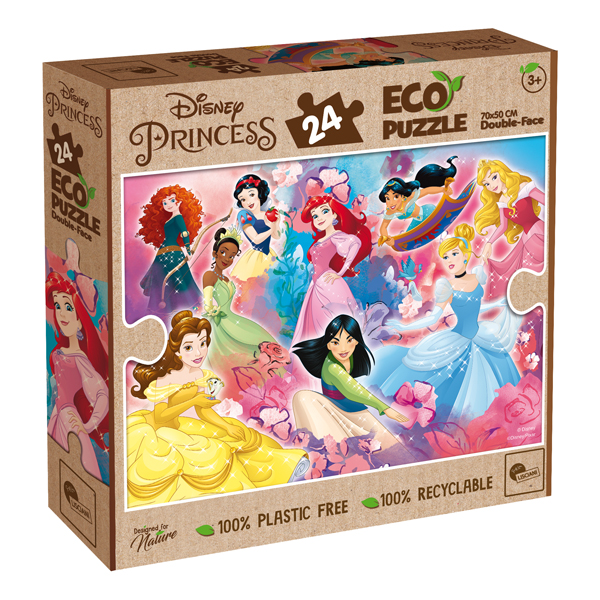 Puzzle maxi eco ''Disney Princess'' - 24 pezzi - Lisciani
