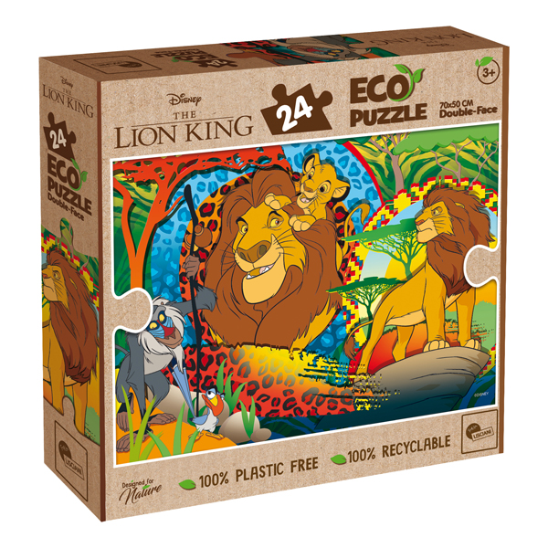 Puzzle maxi eco ''Disney Lion King'' - 24 pezzi - Lisciani
