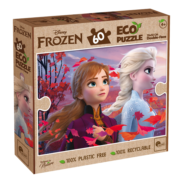 Puzzle maxi eco ''Disney Frozen'' - 60 pezzi - Lisciani