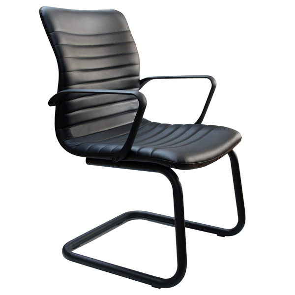 Seduta attesa Euterpe - con braccioli inclusi - nero - Unisit