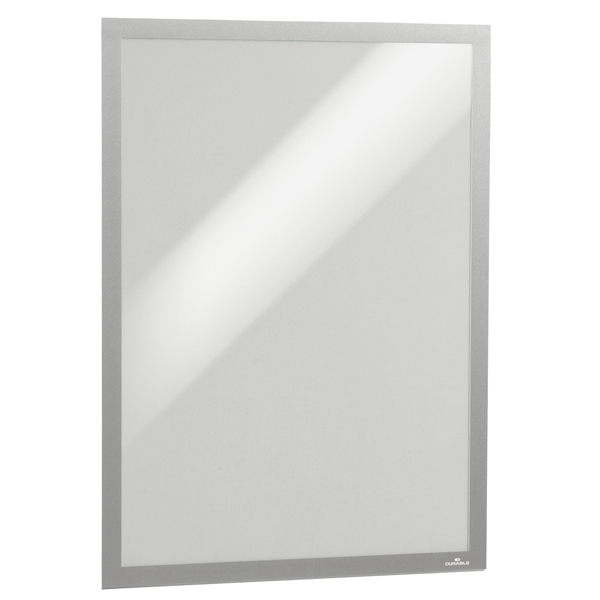 Cornice adesiva Duraframe Poster A2 - 42 x 59, 4 cm - argento - Durable