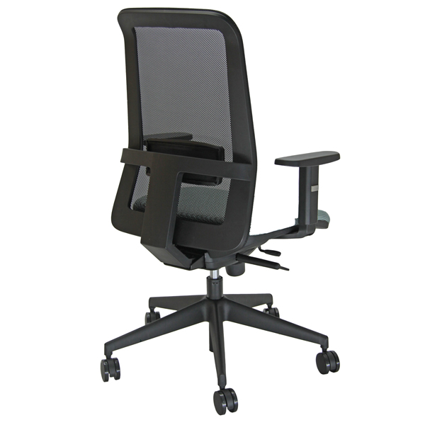 Seduta operativa Jet JEA - con braccioli regolabili - verde - Unisit