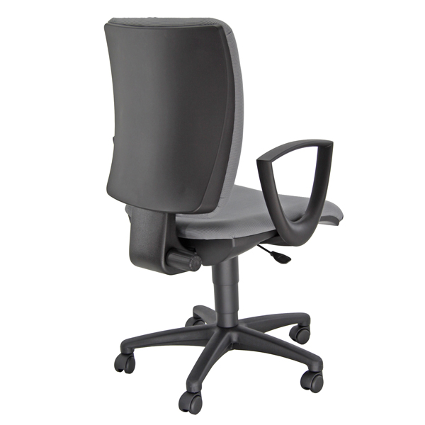 Seduta operativa Cinque CQB - con braccioli fissi - grigio chiaro - Unisit