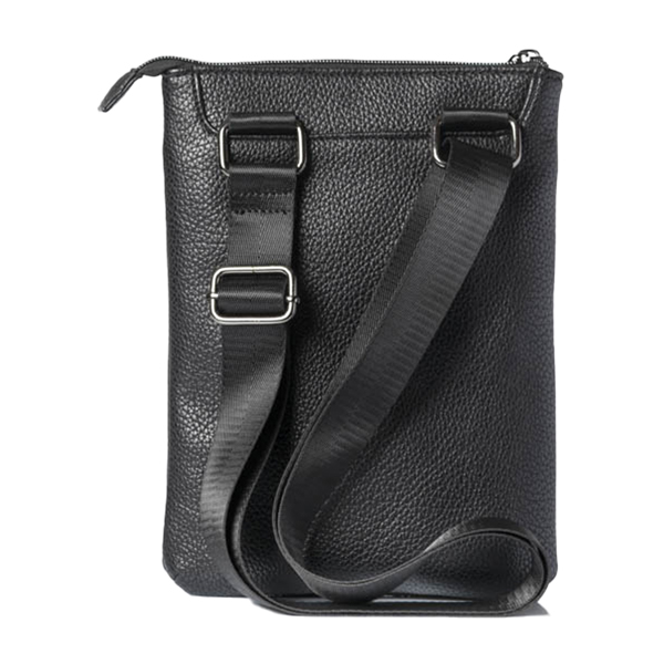 City bag piccola Gate Trended - 20 x 26 x 2 cm - ecopelle - nero - InTempo