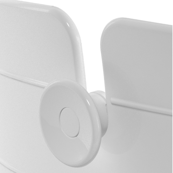 Seduta home/office Mindy MNGP - senza braccioli - bianco - Unisit