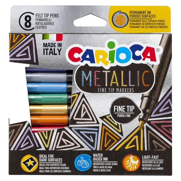 Expo da banco - assortimento Metallic - Carioca