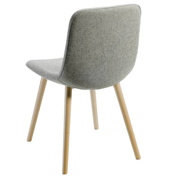 Poltroncina attesa Norma NO4LV - grigio chiaro - Unisit