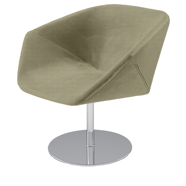 Poltroncina girevole Sit Up SUGC - beige - Unisit