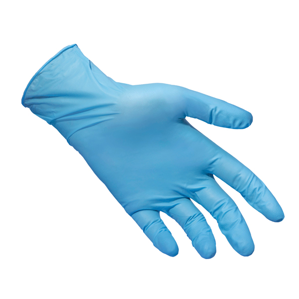 Guanti in nitrile extra strong N69 - tg S - azzurro - Reflexx - conf. 100 pezzi