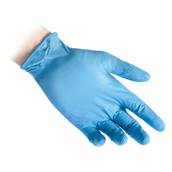 Guanti in nitrile foodline R72 - tg XL - azzurro - Reflexx - conf. 100 pezzi