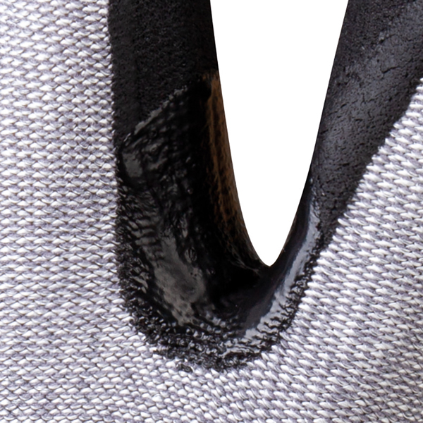 Guanti da lavoro Venicut01 - schiuma di nitrile - taglia 08 - grigio/nero - Deltaplus