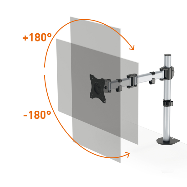 Braccio porta monitor Select 5094-23 - per 1 monitor - Durable