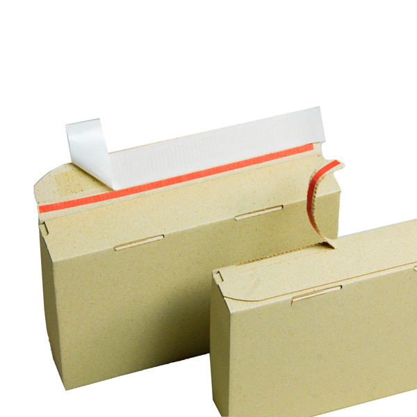 Scatola Grass Box - per spedizioni - A4 - 34 x 23,5 x 4 cm - grigio - Bong Packaging - conf. 50 pezzi