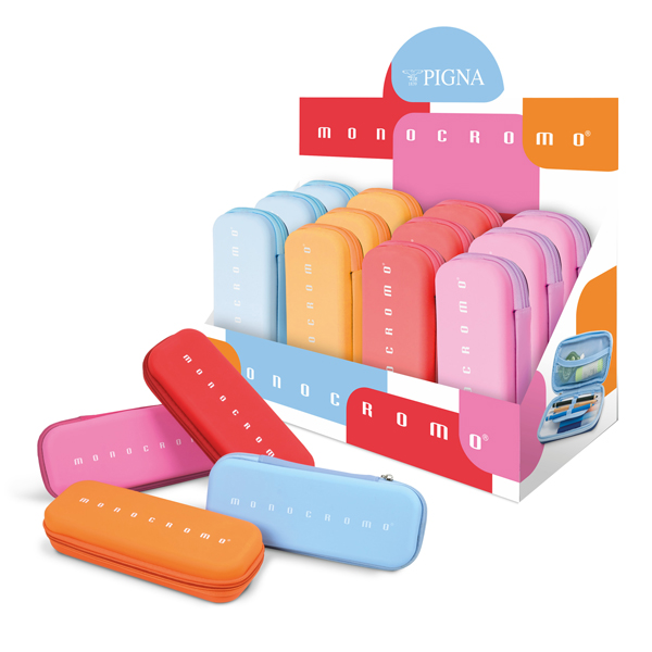 Astuccio silicone Monocromo - 12 x 20 cm - colori assortiti - Pigna