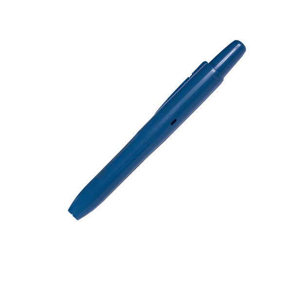 Pennarello detectabile - per marcatura food - punta tonda - 14,8 cm - PP - blu